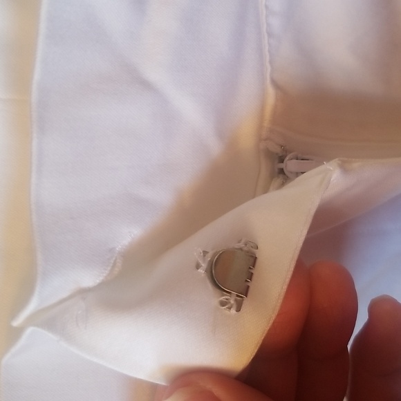 Mark White Paperbag Waist Jeans Wide Leg 22 - Picture 3 of 15